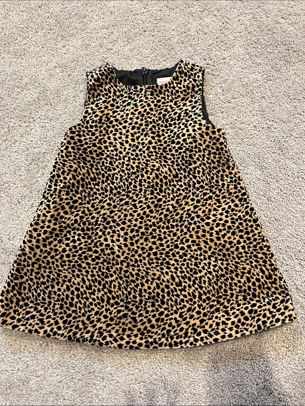 Vintage 2002 Gymboree Glamour Kitty Dress 18-24 months